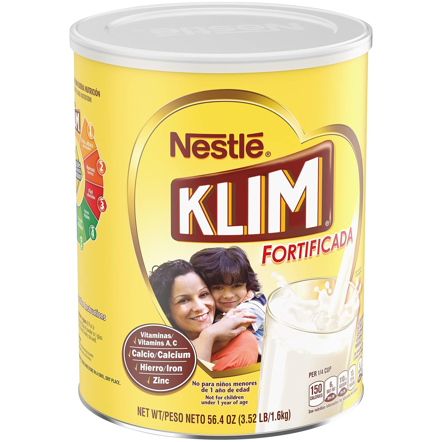 NESTLE KLIM Powdered Milk PREBIO 1 1600g - Image 2